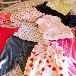 Baby Clothes Lot Sizes 3-12 Months